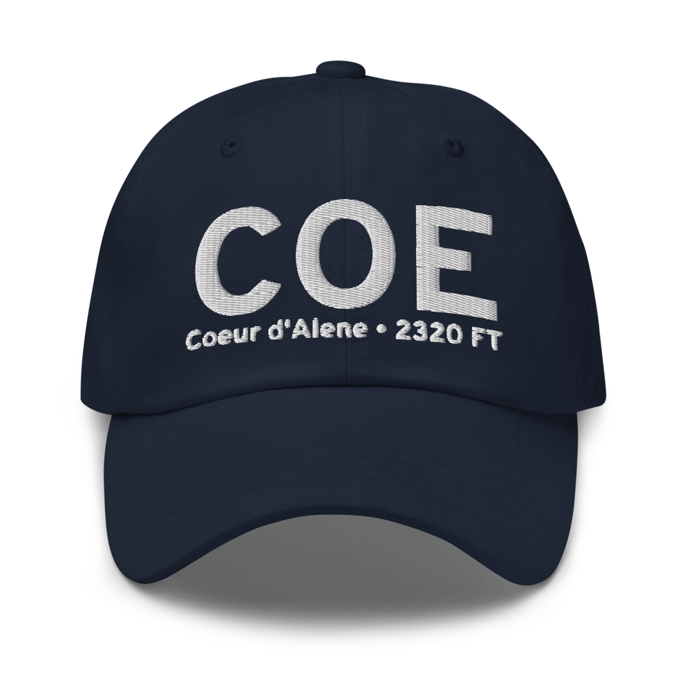 Coeur d'Alene (KCOE) Airport Hat 