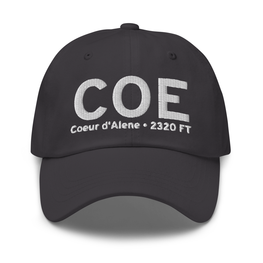 Coeur d'Alene (KCOE) Airport Hat 