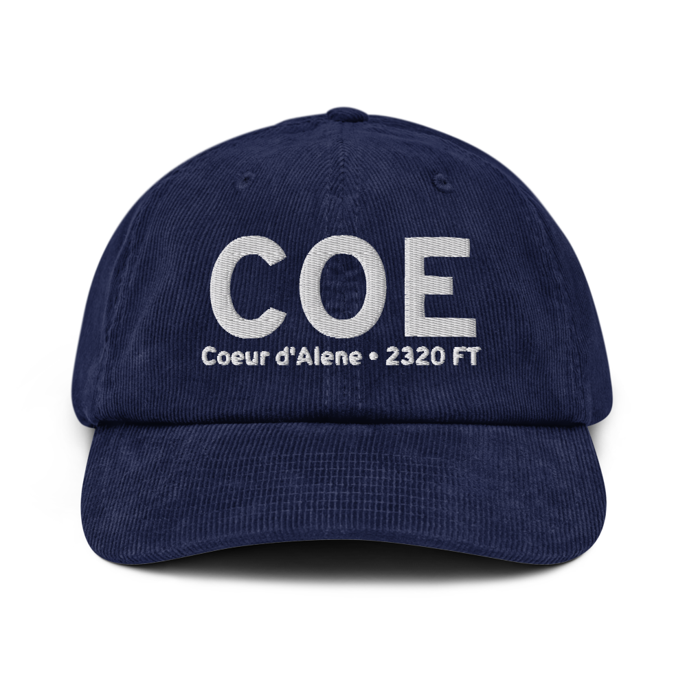Coeur d'Alene (KCOE) Airport Hat 