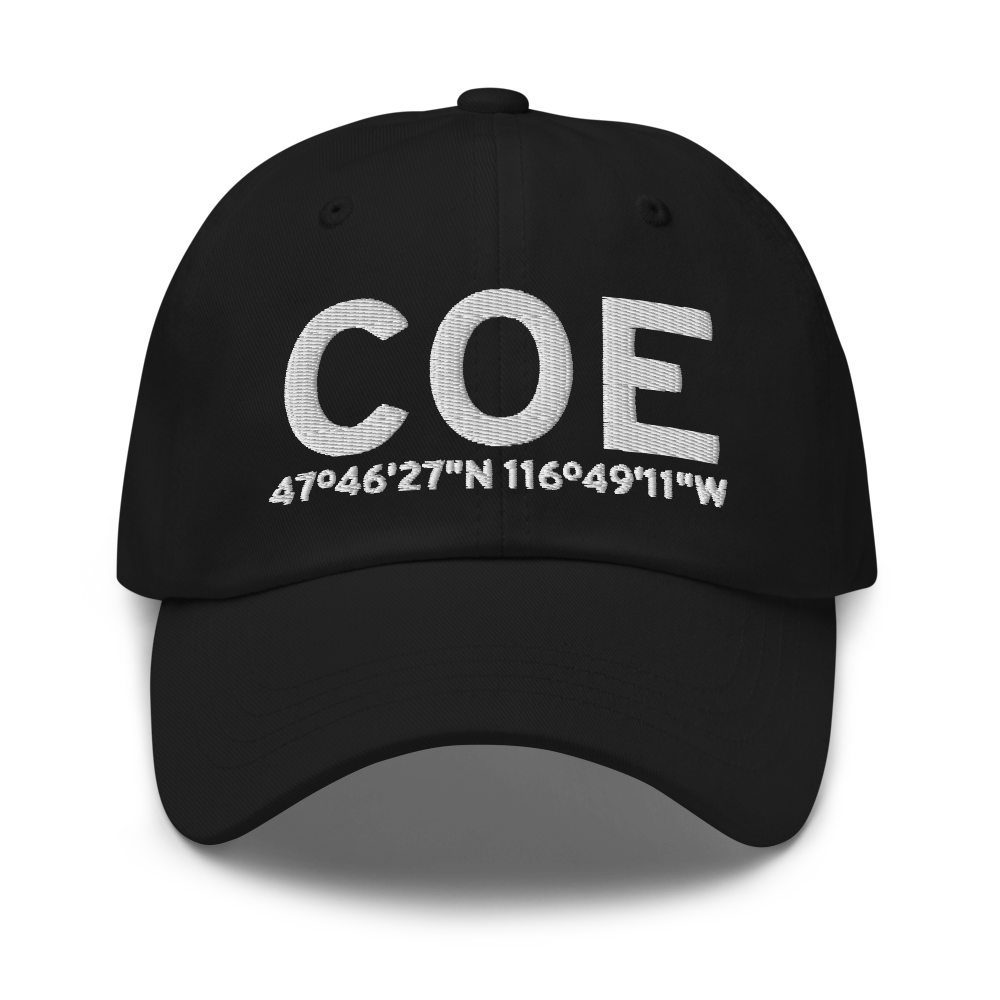Coeur d'Alene (KCOE) Airport Hat 