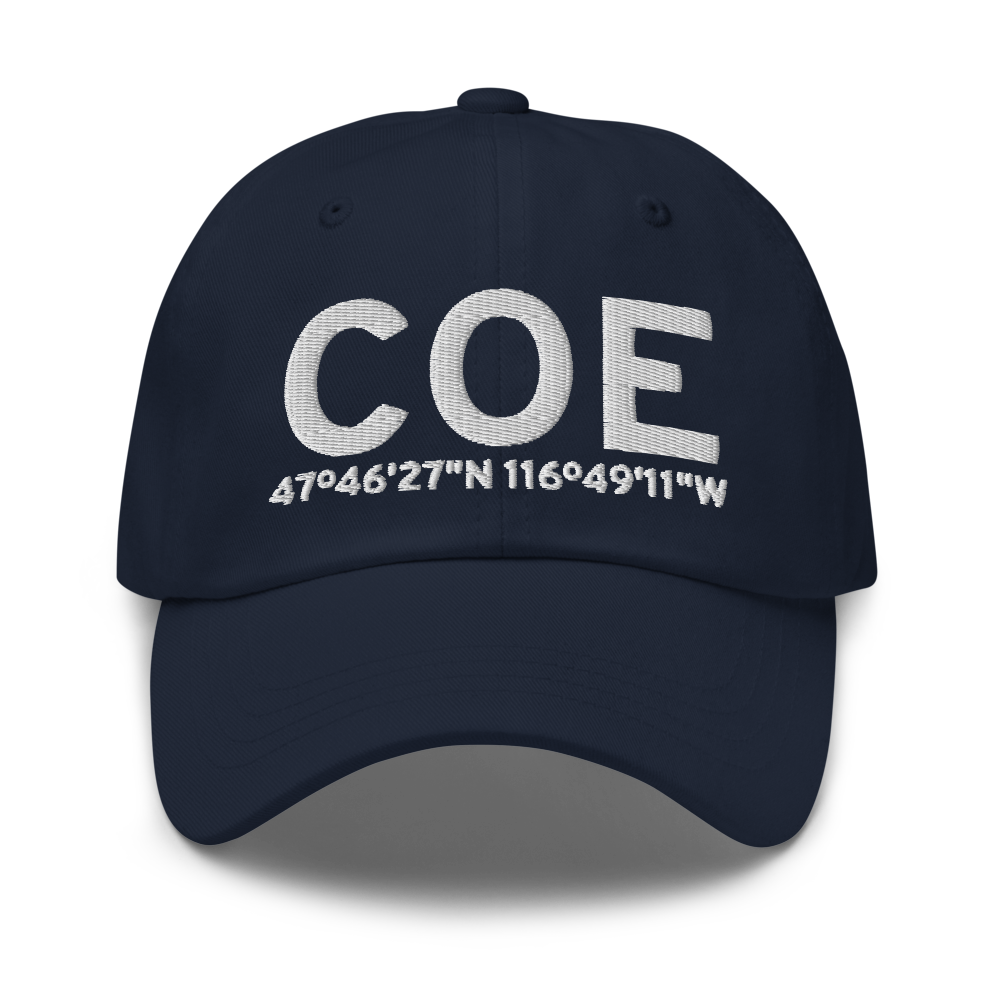 Coeur d'Alene (KCOE) Airport Hat 