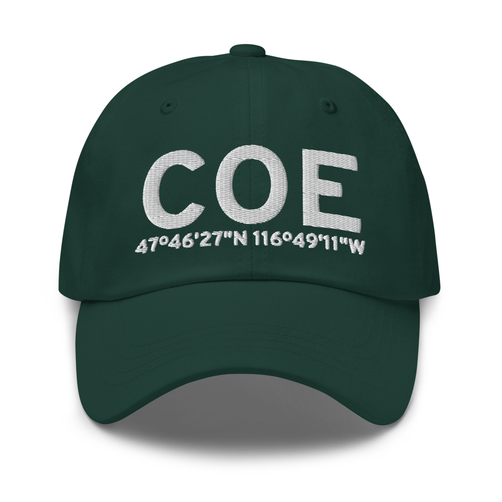 Coeur d'Alene (KCOE) Airport Hat 
