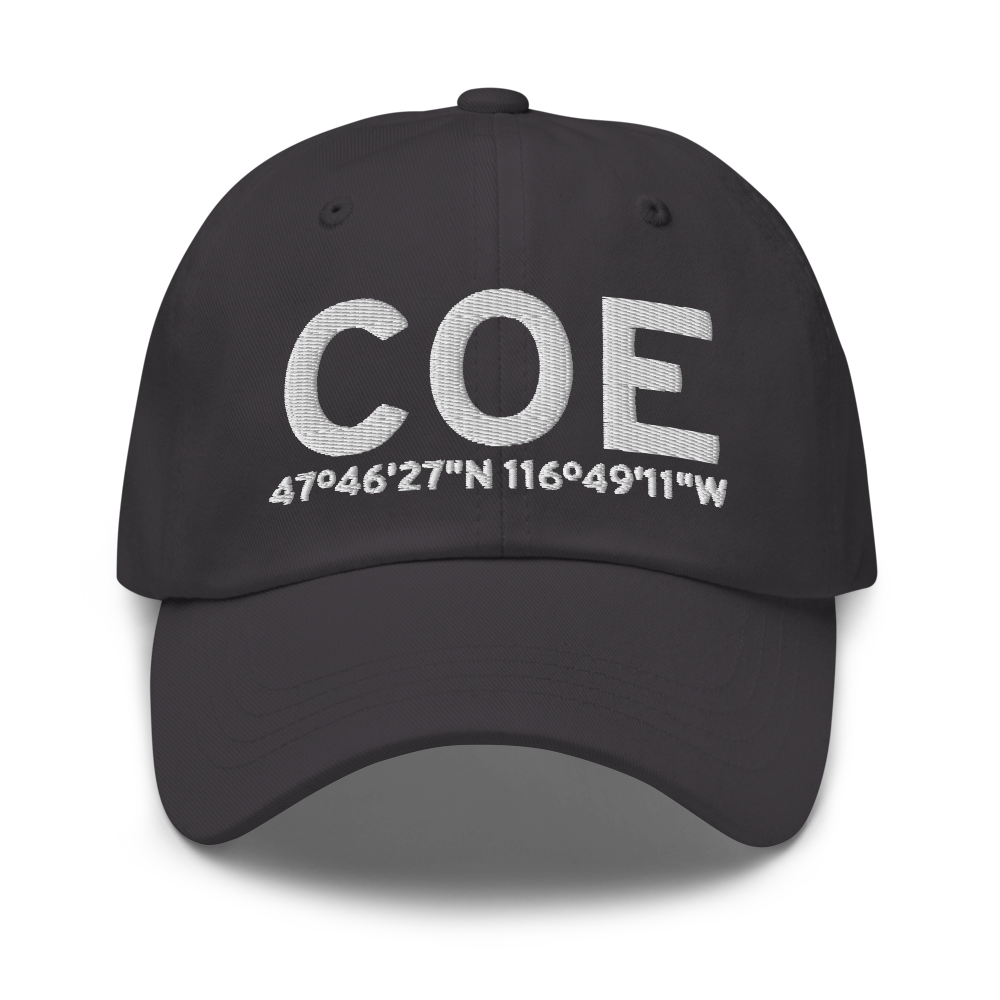 Coeur d'Alene (KCOE) Airport Hat 