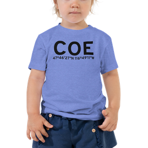 Coeur d'Alene (KCOE) Airport Toddler T-Shirt
