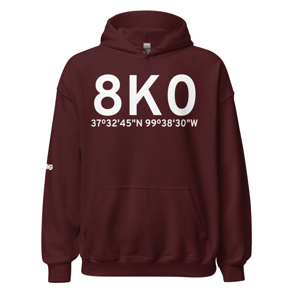 Bucklin (8K0) Airport Hoodie Sweatshirt 