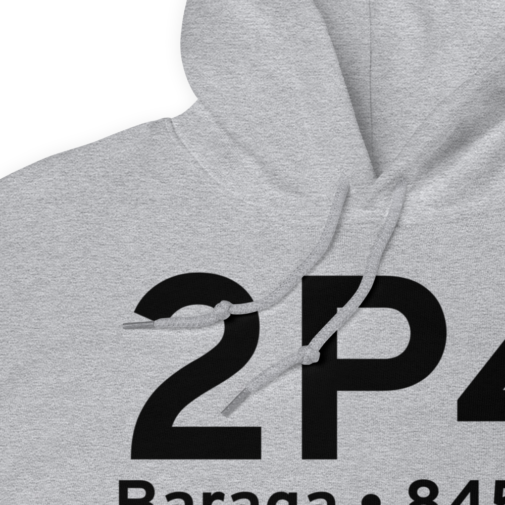 Baraga (2P4) Airport Hoodie Sweatshirt 