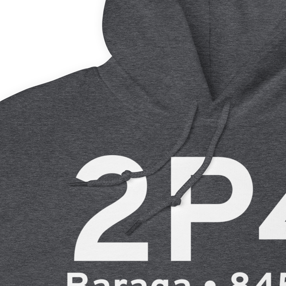 Baraga (2P4) Airport Hoodie Sweatshirt 