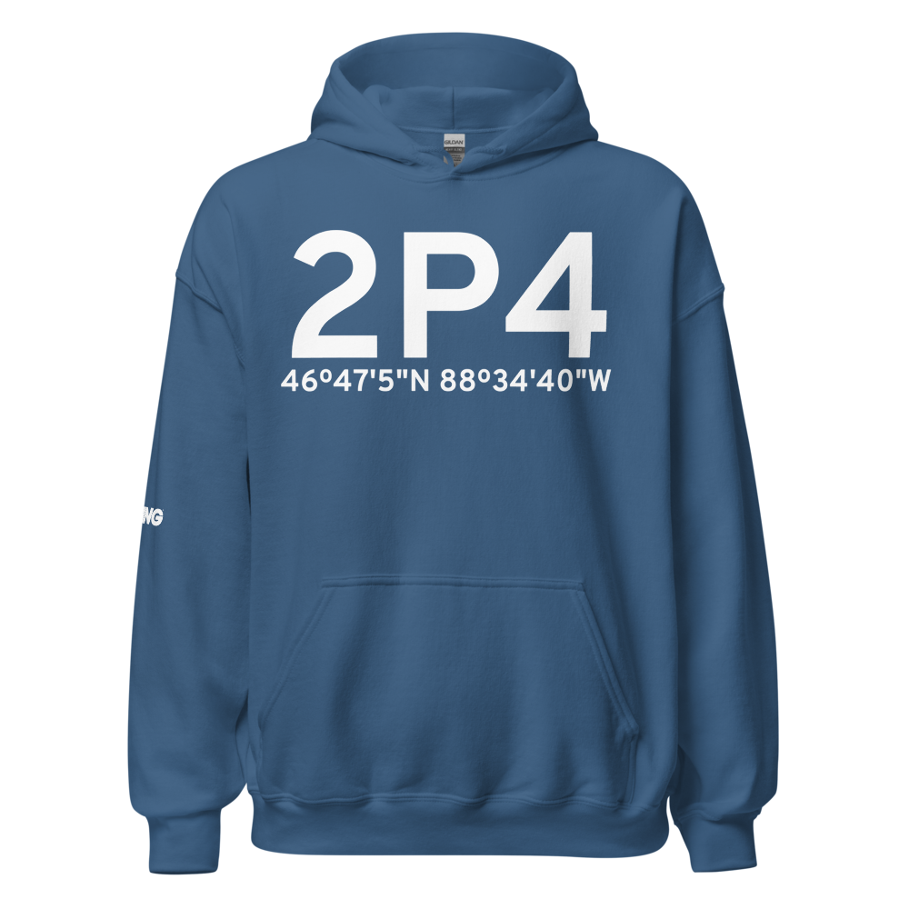 Baraga (2P4) Airport Hoodie Sweatshirt 