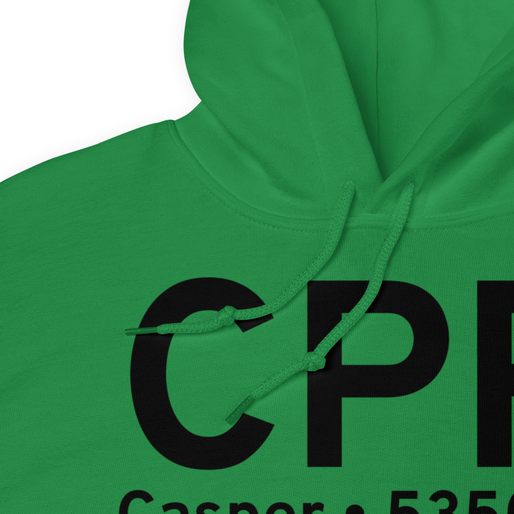 Casper (KCPR) Airport Hoodie Sweatshirt 