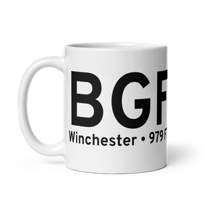 Winchester (KBGF) Airport Mug