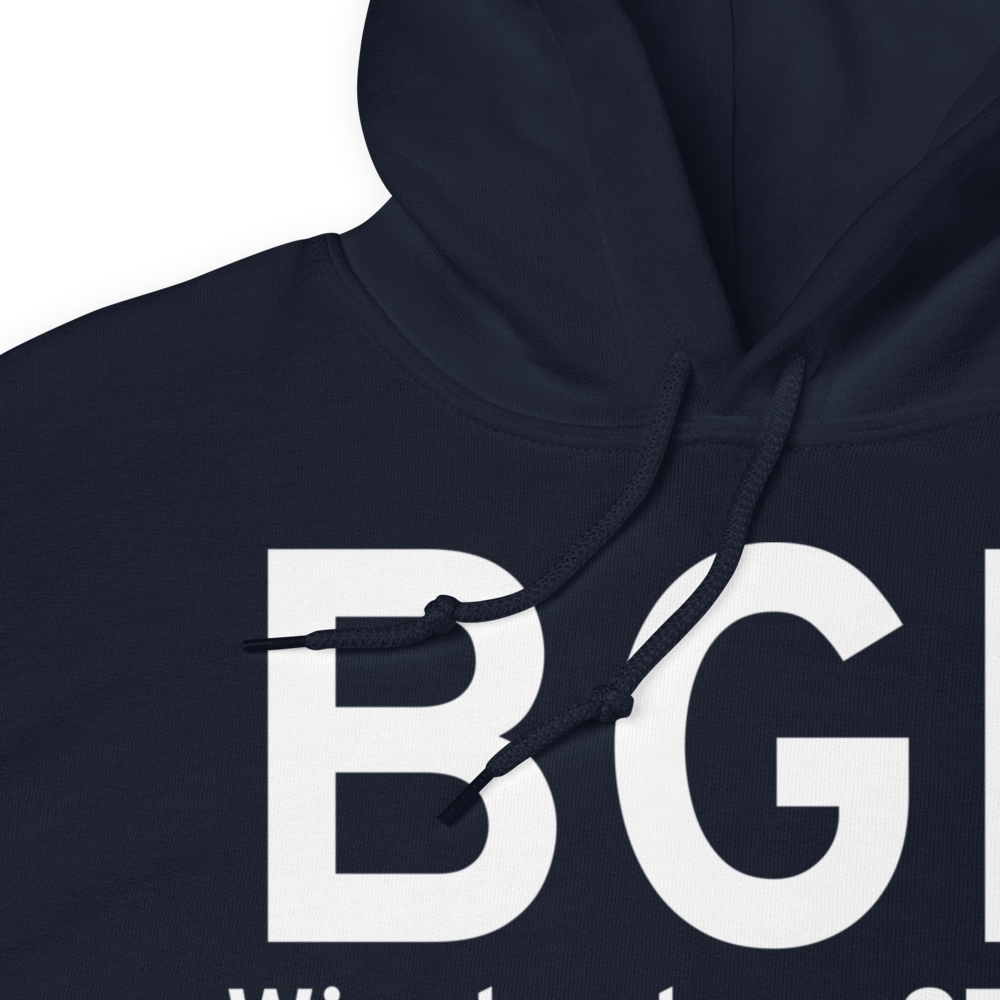 Winchester (KBGF) Airport Hoodie Sweatshirt 