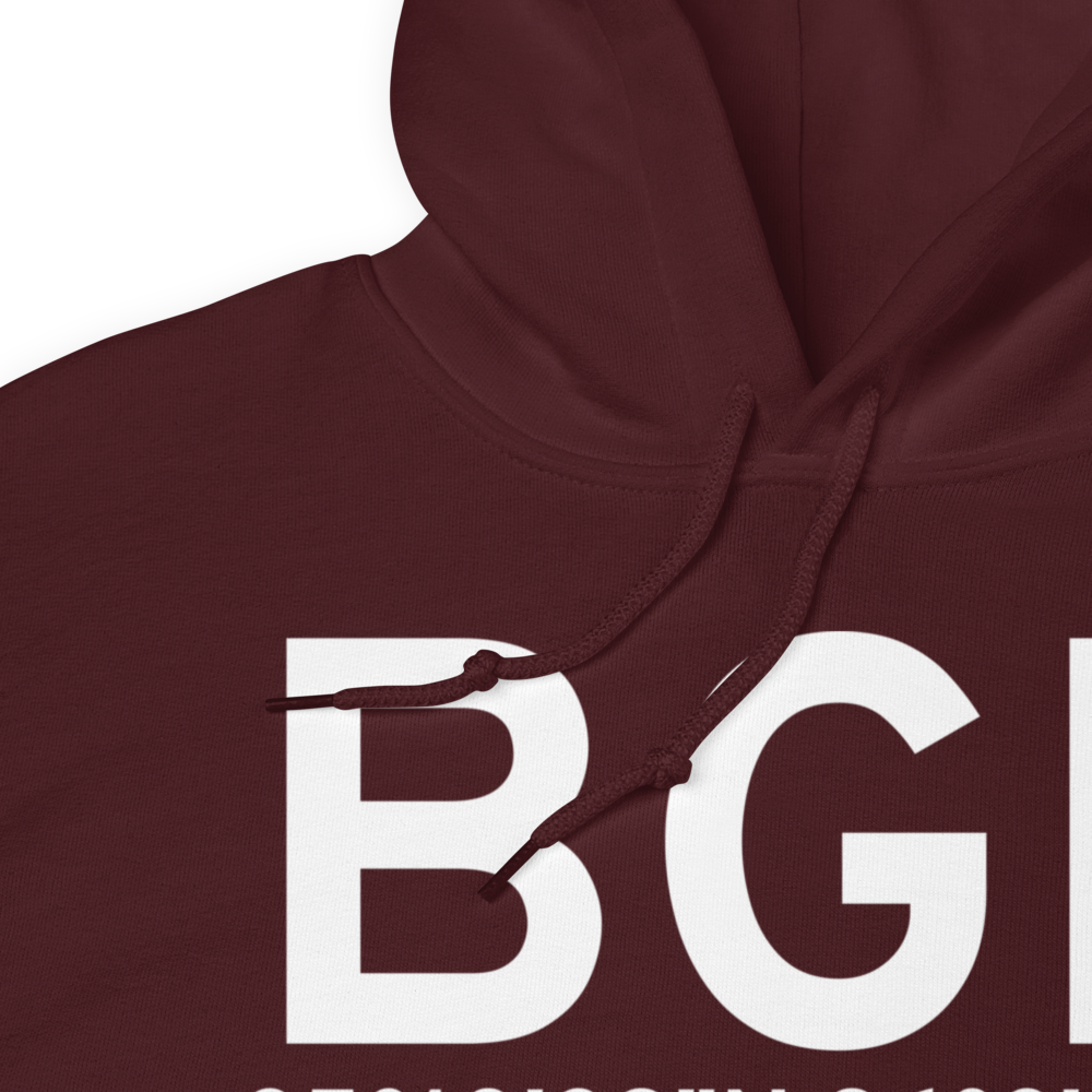 Winchester (KBGF) Airport Hoodie Sweatshirt 