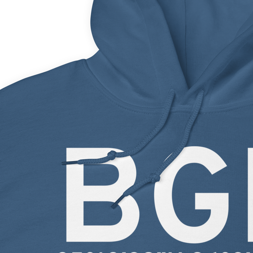 Winchester (KBGF) Airport Hoodie Sweatshirt 