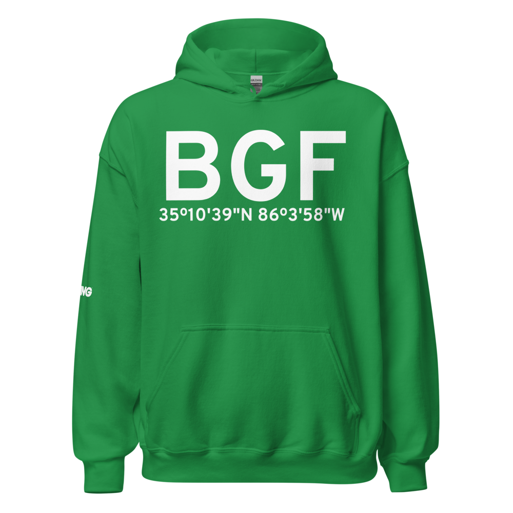 Winchester (KBGF) Airport Hoodie Sweatshirt 