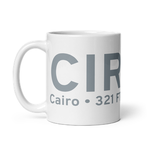 Cairo (KCIR) Airport Mug