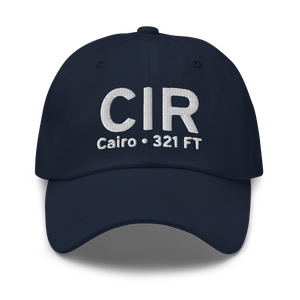 Cairo (KCIR) Airport Hat