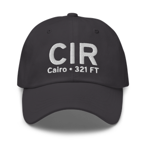 Cairo (KCIR) Airport Hat