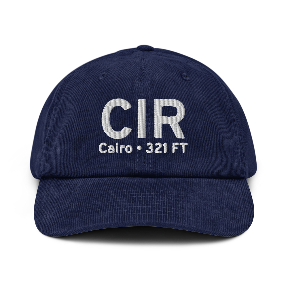 Cairo (KCIR) Airport Hat 