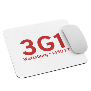 Wattsburg (K3G1) Airport  Mouse Pad