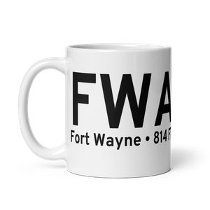 Fort Wayne (KFWA) Airport Mug