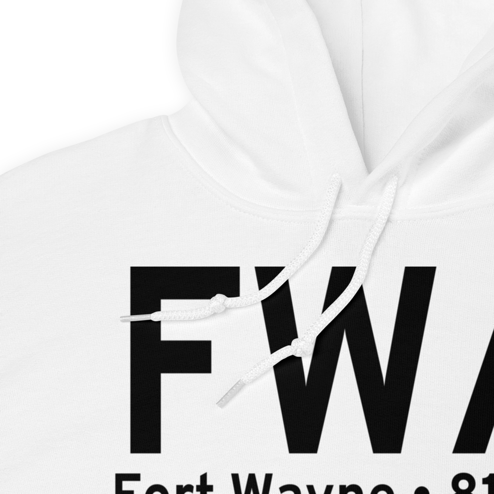 Fort Wayne (KFWA) Airport Hoodie Sweatshirt 