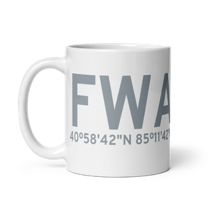 Fort Wayne (KFWA) Airport Mug