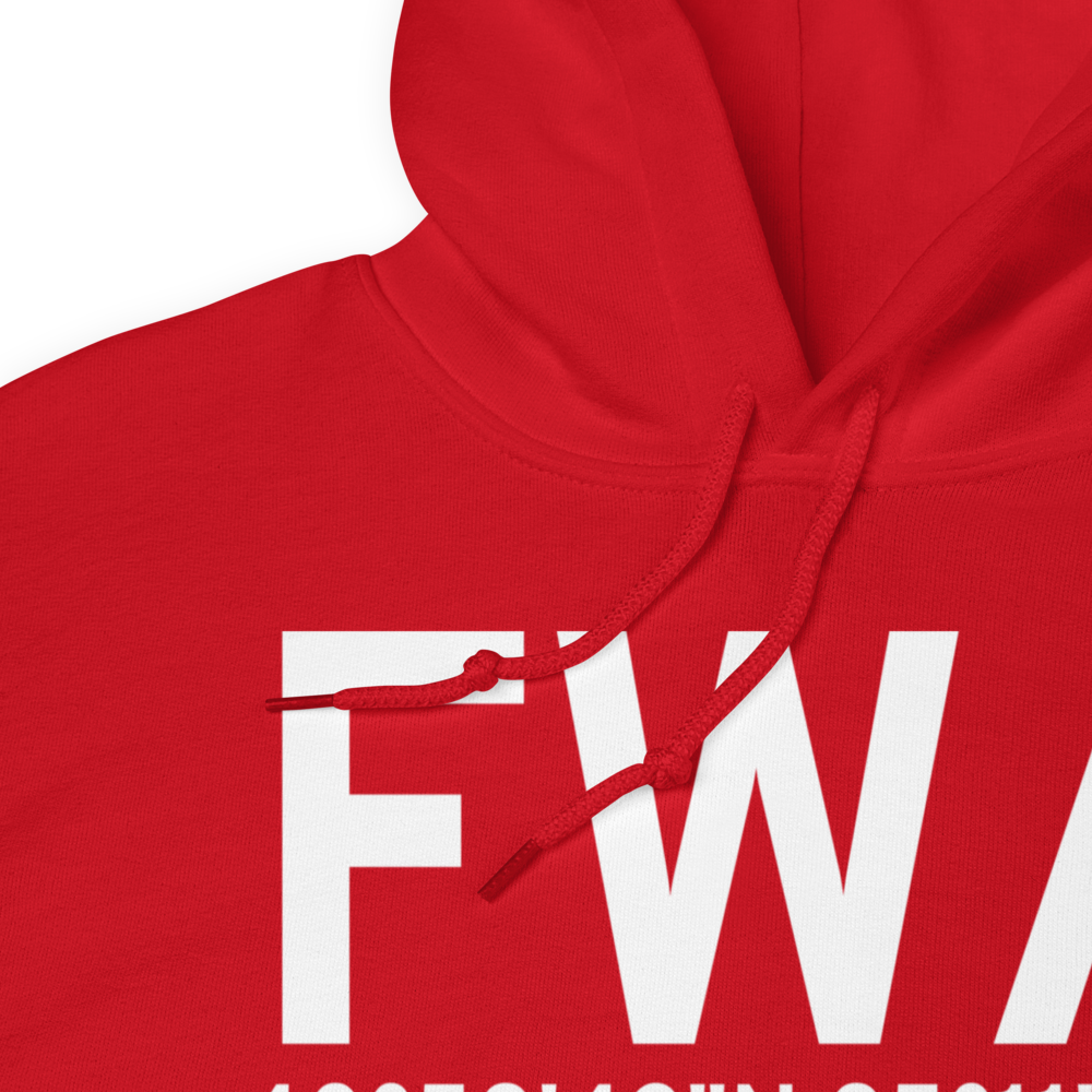 Fort Wayne (KFWA) Airport Hoodie Sweatshirt 