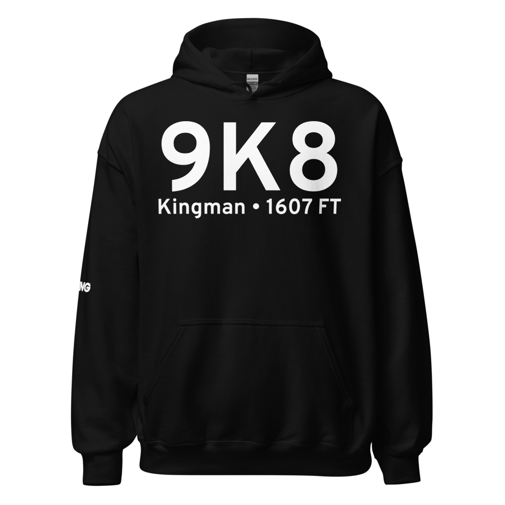 Kingman (K9K8) Airport Hoodie Sweatshirt 