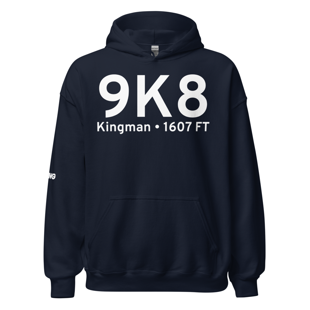 Kingman (K9K8) Airport Hoodie Sweatshirt 