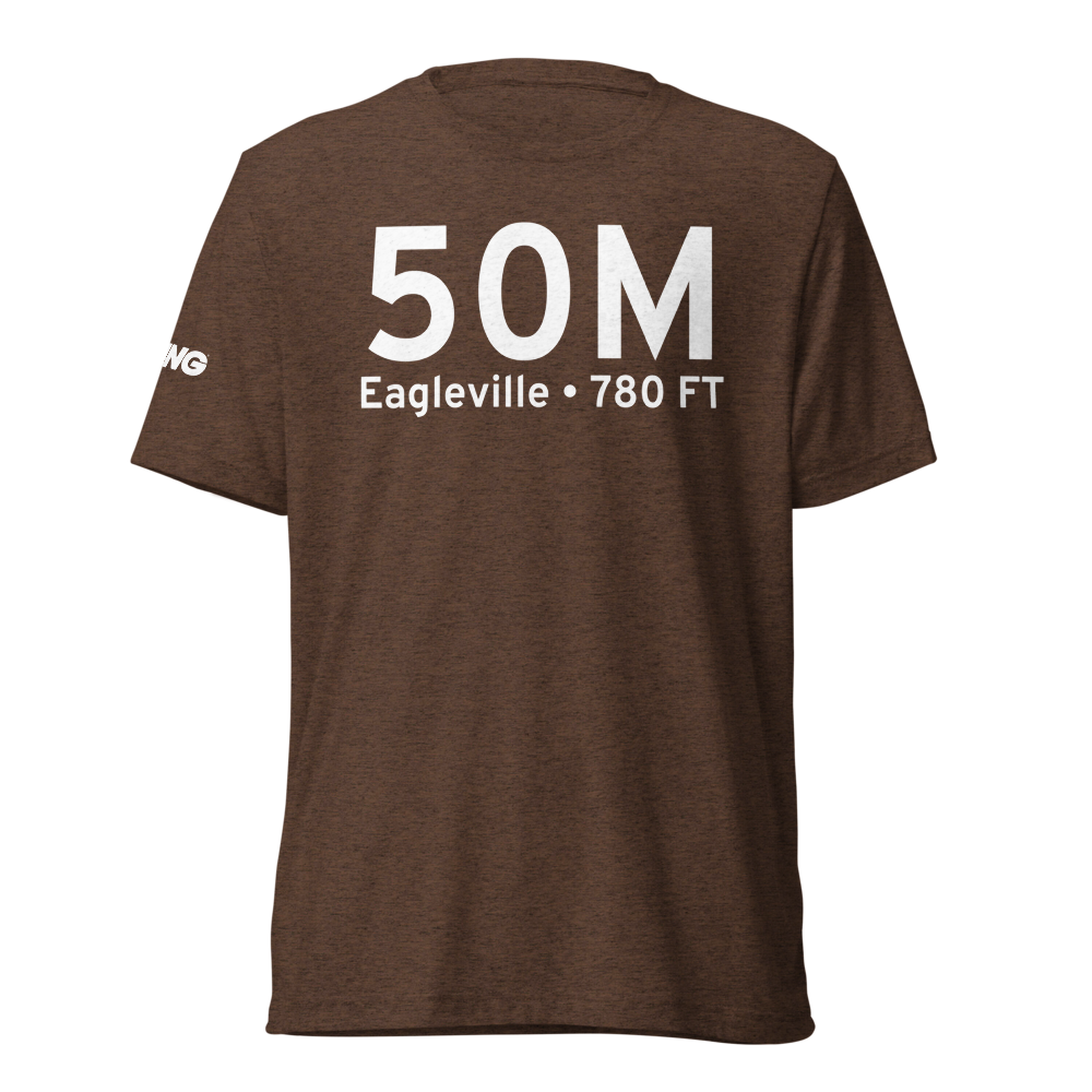 Eagleville (50M) Airport Tri-blend T-Shirt 