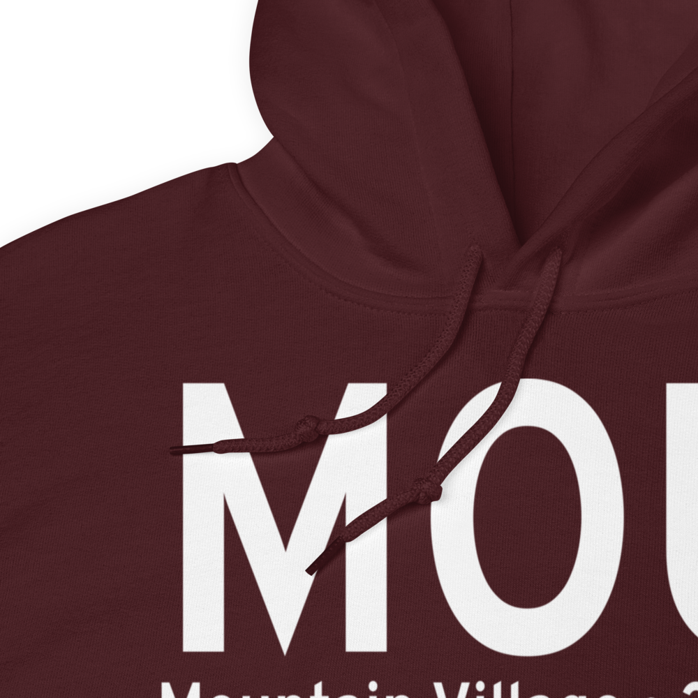 Mountain Village (PAMO) Airport Hoodie Sweatshirt 