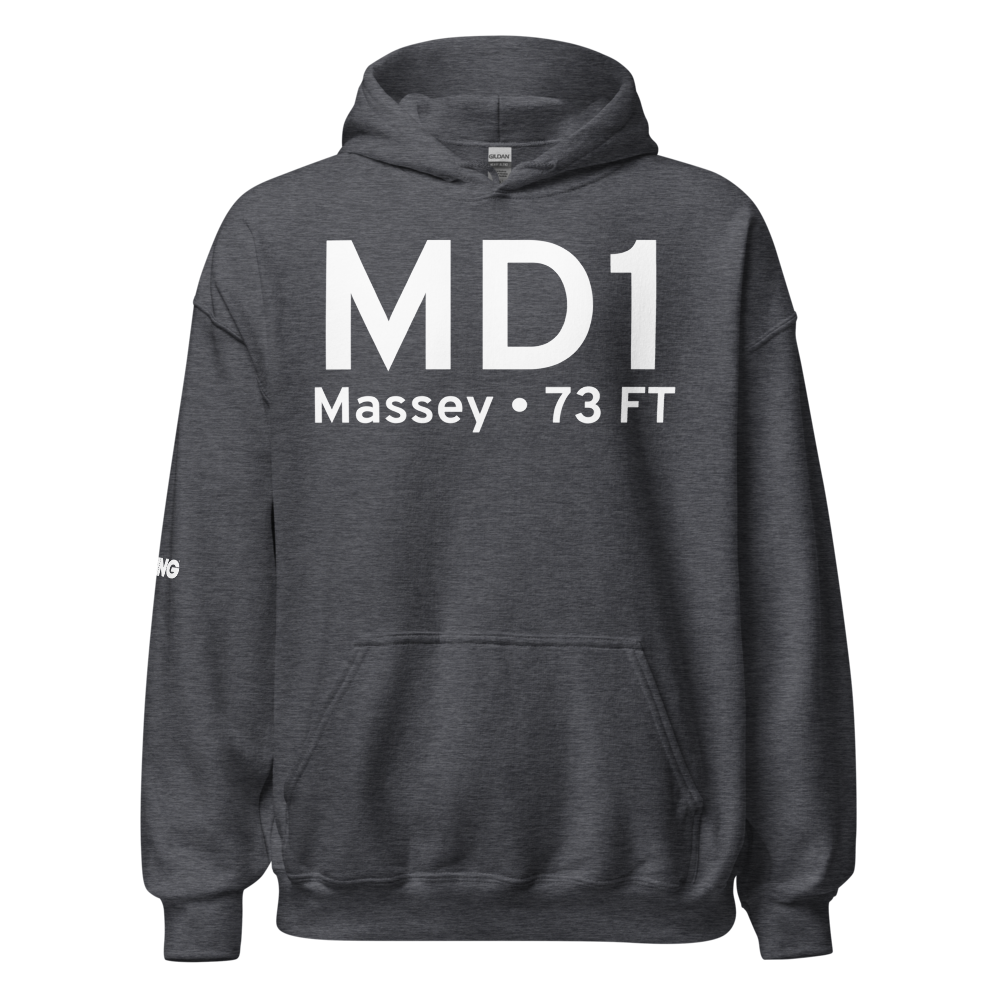 Massey (MD1) Airport Hoodie Sweatshirt 