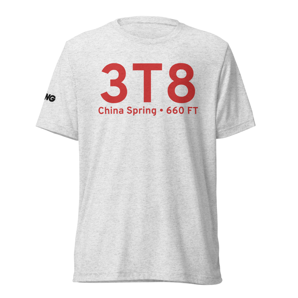 China Spring (3T8) Airport Tri-blend T-Shirt 