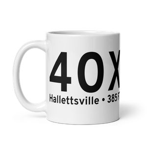 Hallettsville (40X) Airport Mug