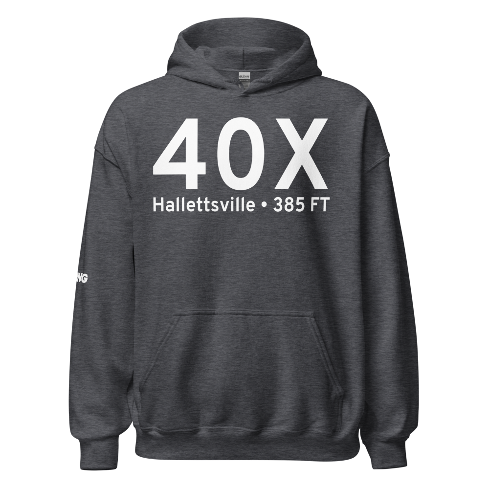 Hallettsville (40X) Airport Hoodie Sweatshirt 