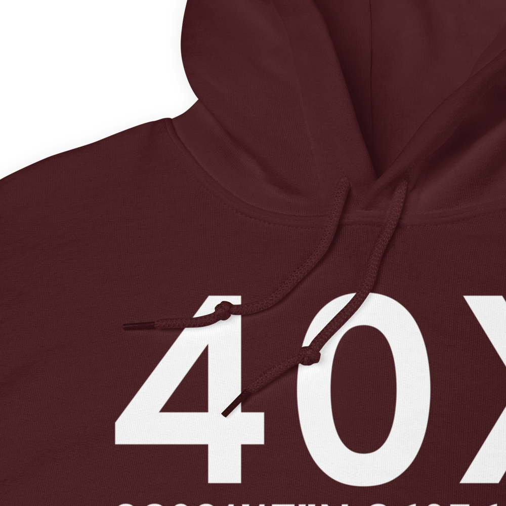 Hallettsville (40X) Airport Hoodie Sweatshirt 
