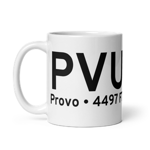 Provo (KPVU) Airport Mug