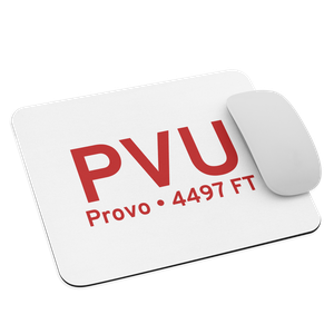 Provo (KPVU) Airport  Mouse Pad