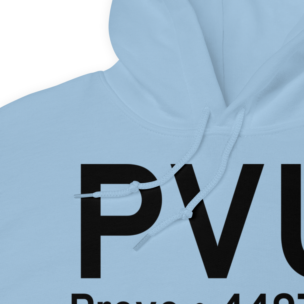 Provo (KPVU) Airport Hoodie Sweatshirt 