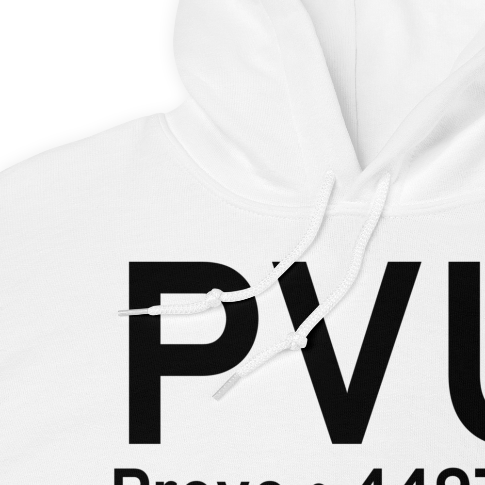 Provo (KPVU) Airport Hoodie Sweatshirt 