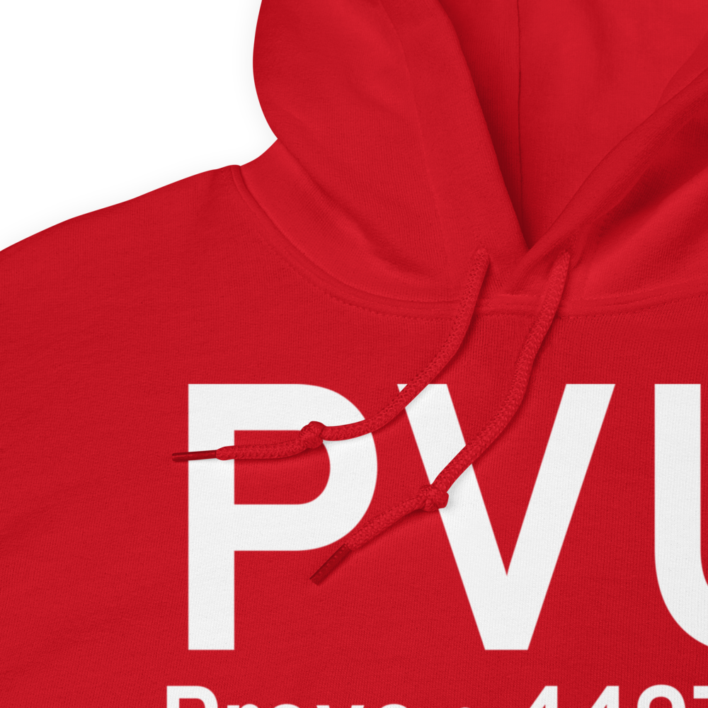Provo (KPVU) Airport Hoodie Sweatshirt 
