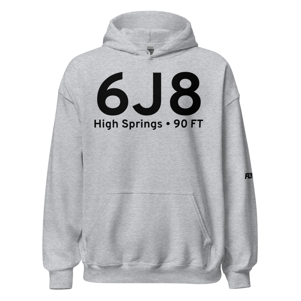 High Springs (6J8) Airport Hoodie Sweatshirt 