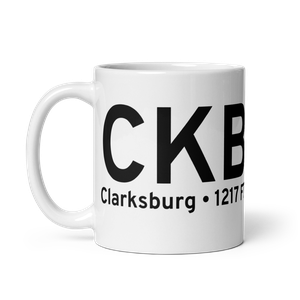 Clarksburg (KCKB) Airport Mug