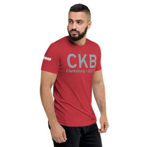 Clarksburg (KCKB) Airport Tri-blend T-Shirt