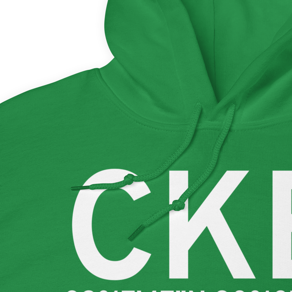 Clarksburg (KCKB) Airport Hoodie Sweatshirt 