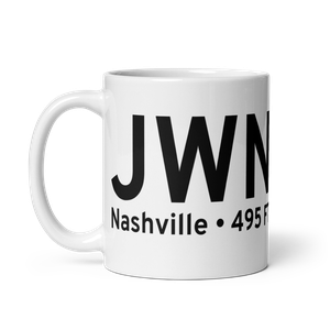 Nashville (KJWN) Airport Mug