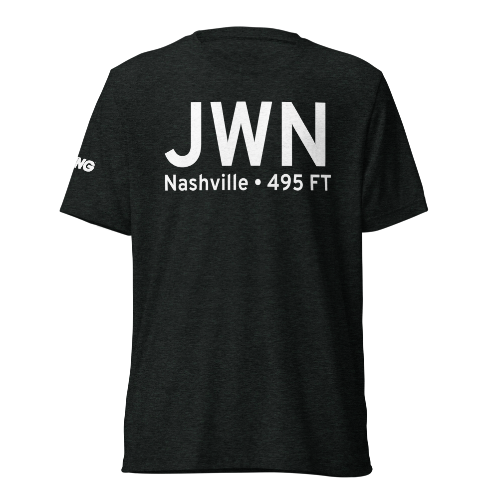 Nashville (KJWN) Airport Tri-blend T-Shirt 