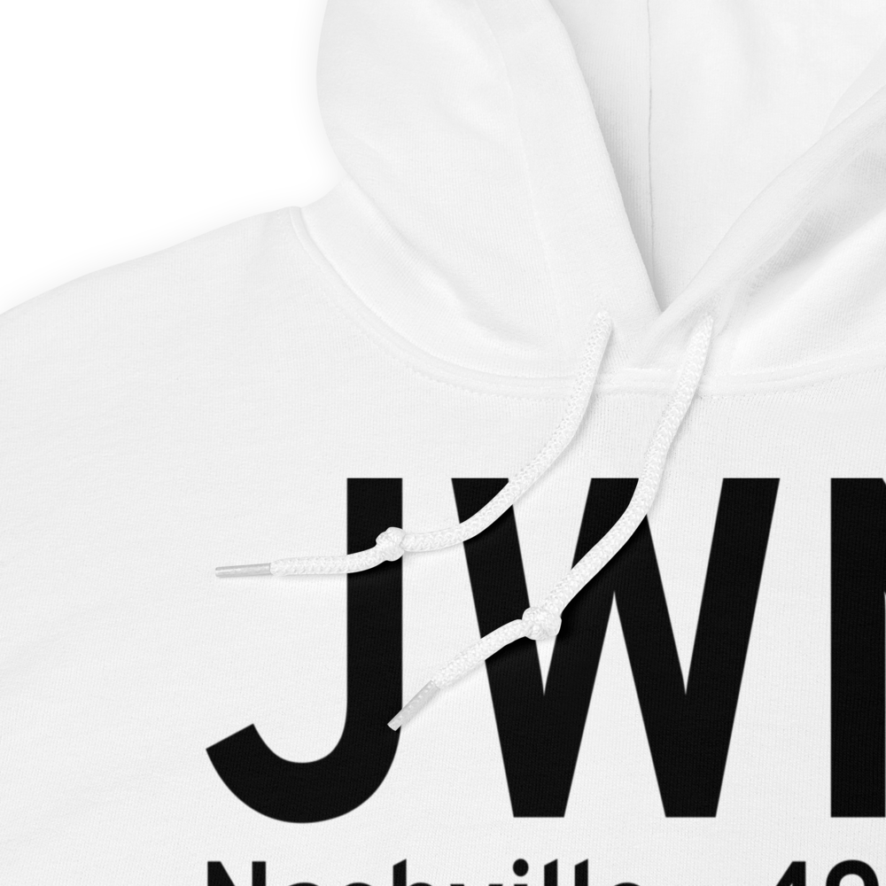 Nashville (KJWN) Airport Hoodie Sweatshirt 