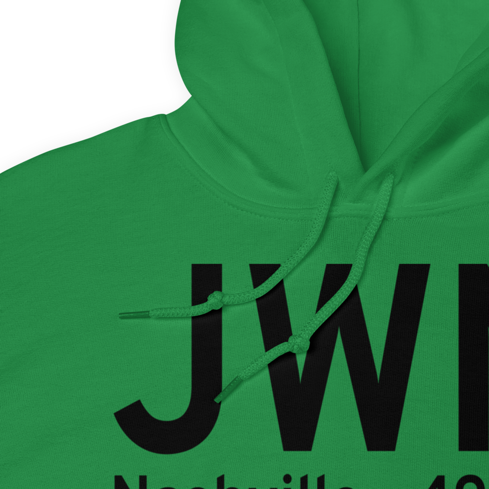 Nashville (KJWN) Airport Hoodie Sweatshirt 