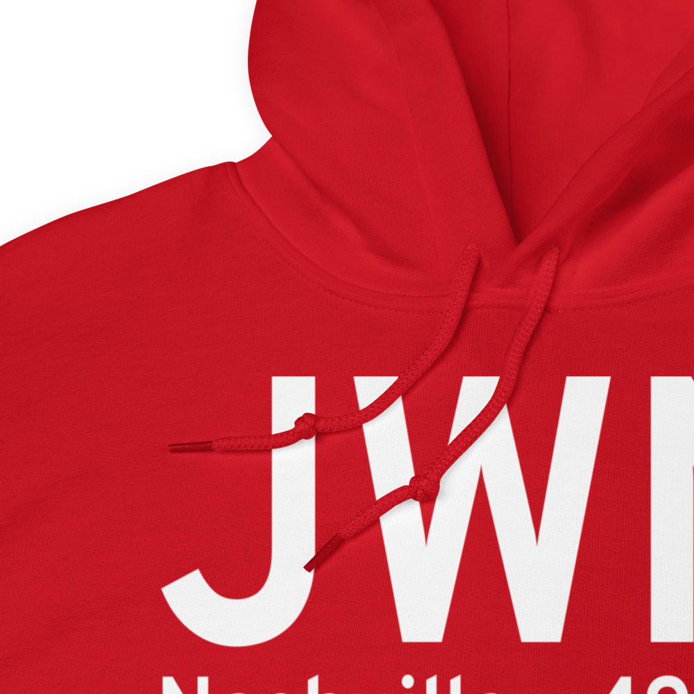 Nashville (KJWN) Airport Hoodie Sweatshirt 